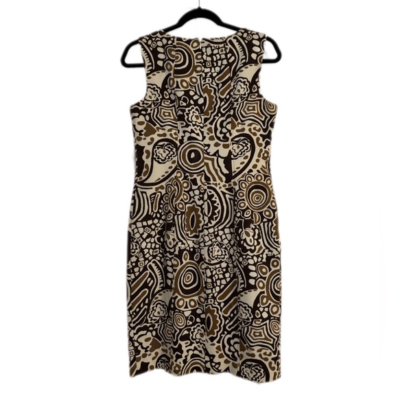 EUC David Meister Summer Shift Sheath Dress - Picture 4 of 10